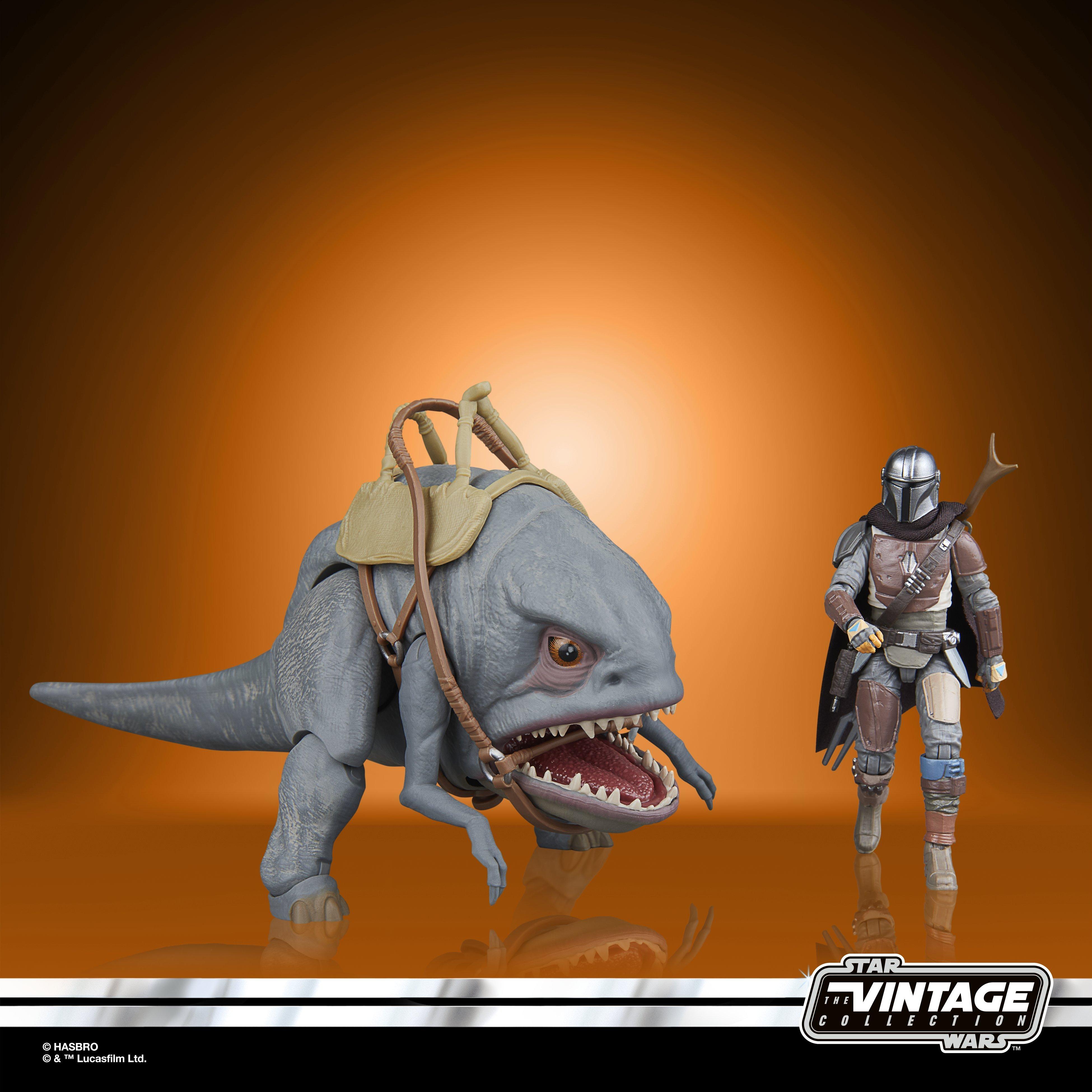 STAR WARS The Vintage Collection Blurrg & The Mandalorian