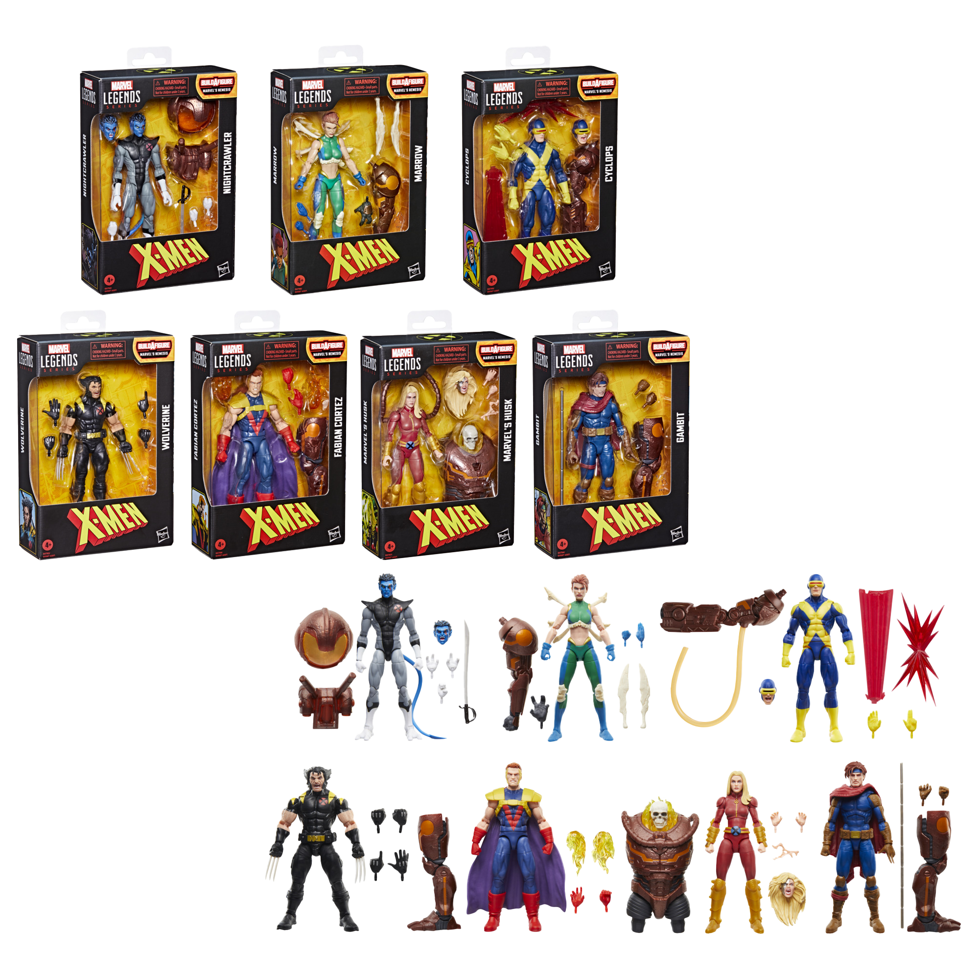 Marvel Legends Series Nightcrawler (Build-A-Figure)