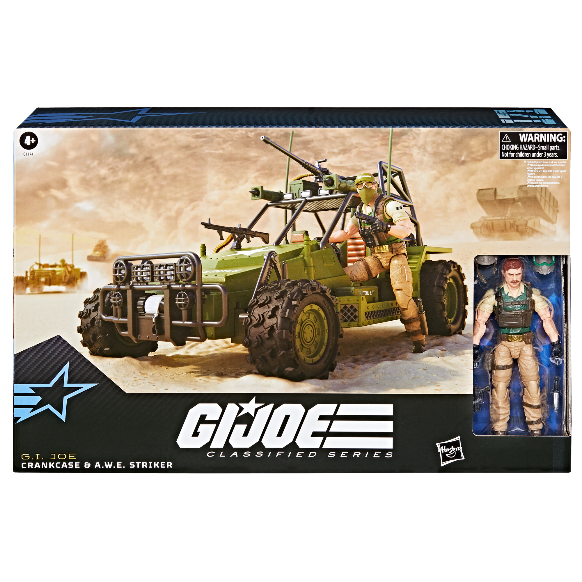 G.I. Joe Classified Series #171, Crankcase & A.W.E. Striker