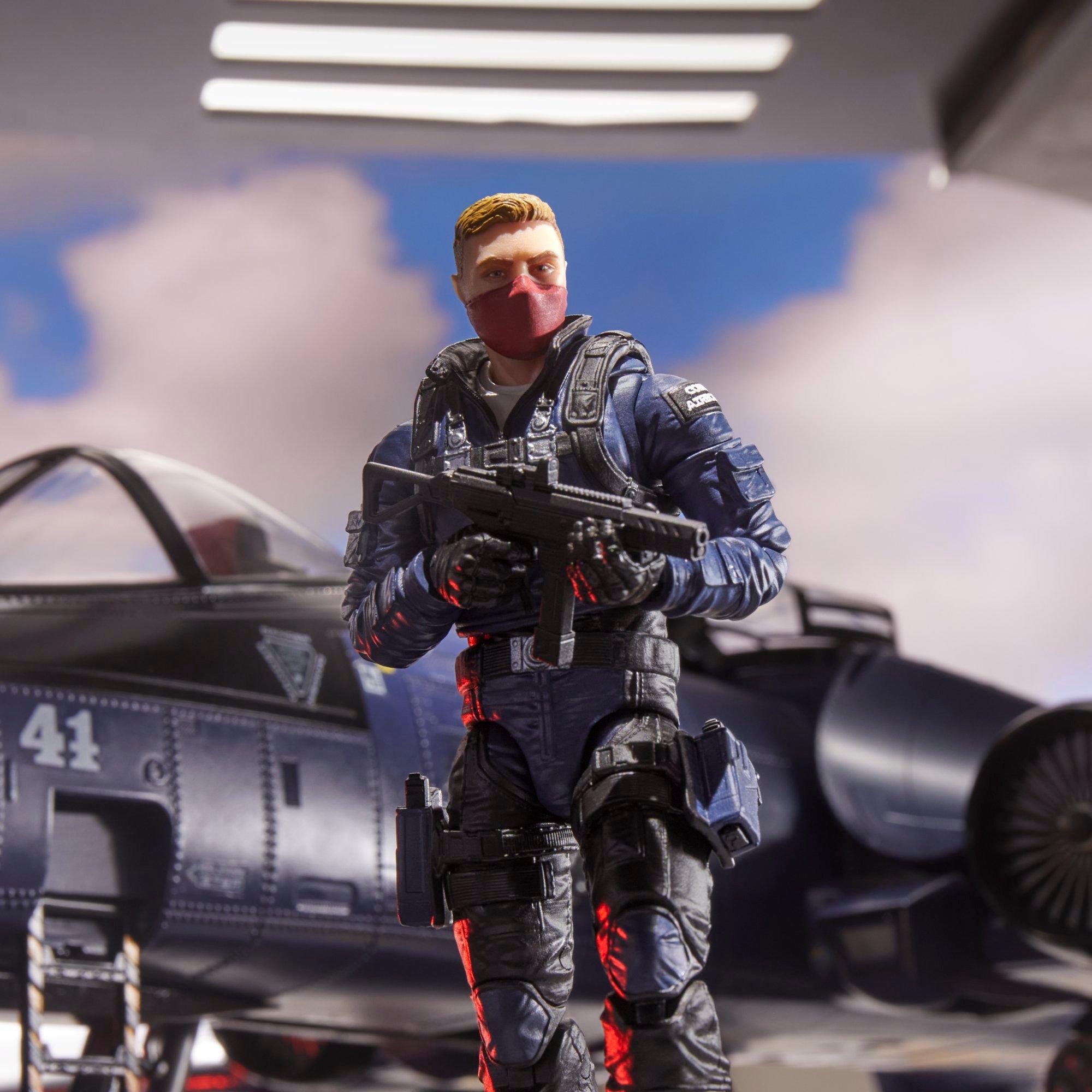 G.I. JOE CLASSIFIED SERIES COBRA RATTLER GROUND ATTACK JET