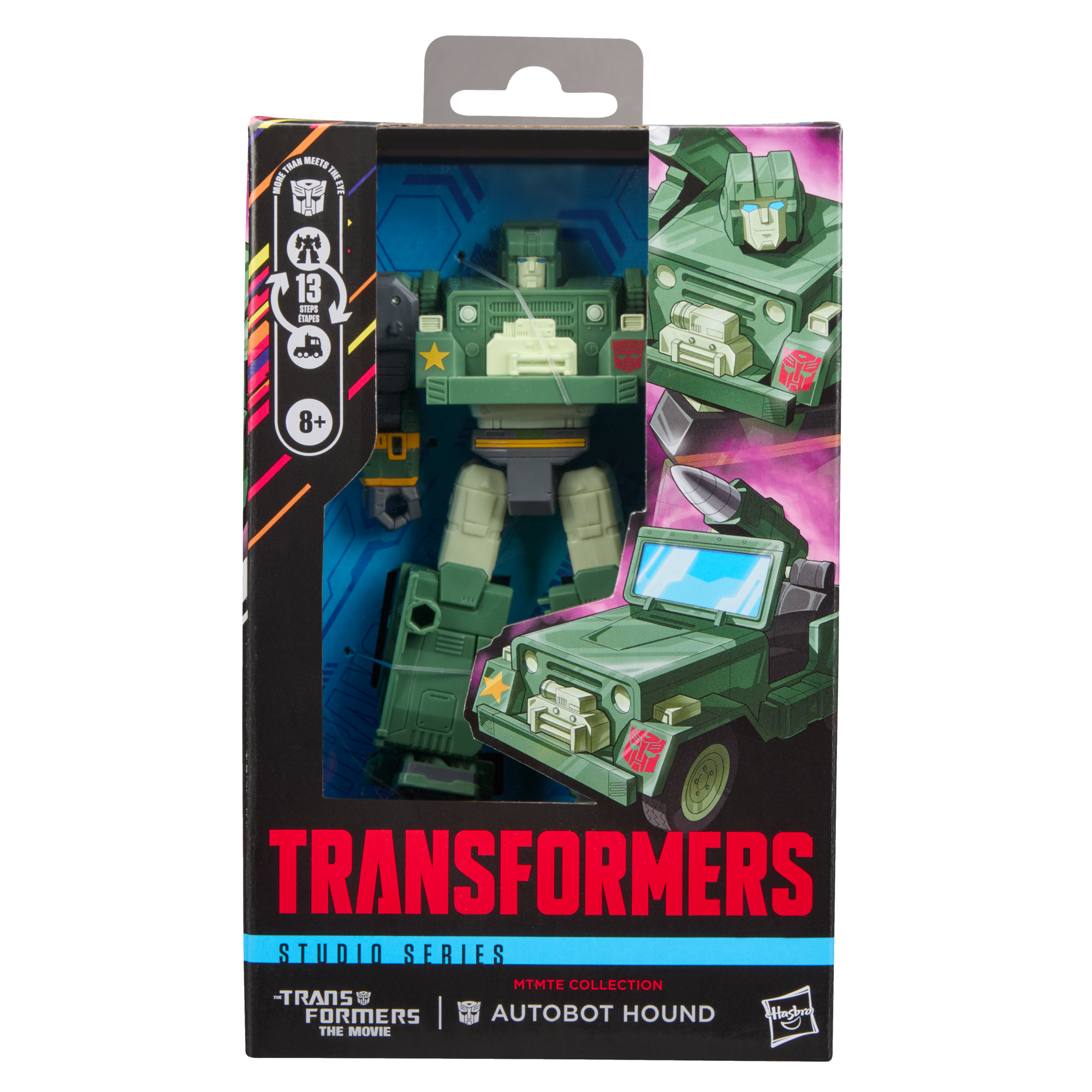 Transformers Studio Series MTMTE Collection The Transformers: The Movie Deluxe Class Autobot Hound