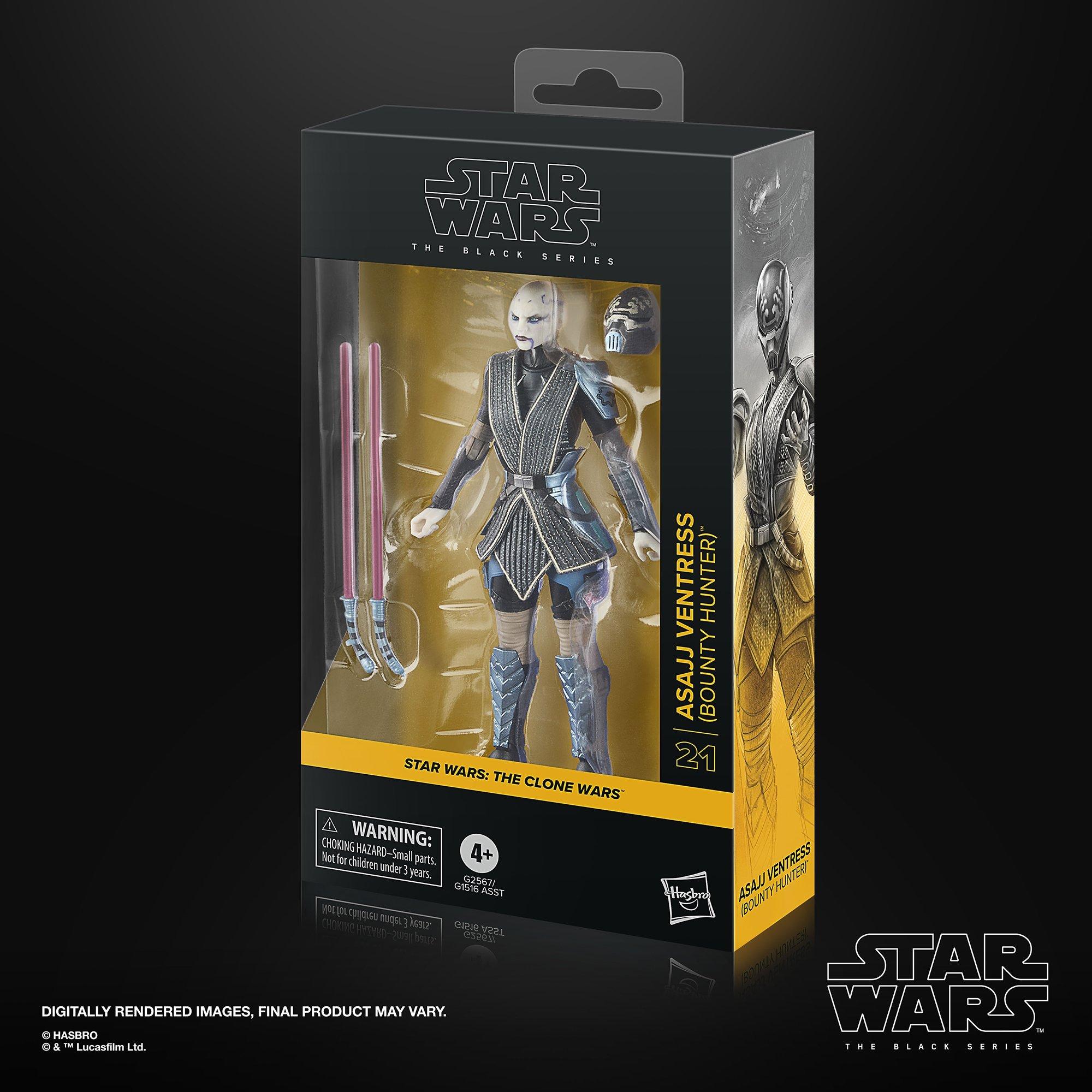 STAR WARS The Black Series Asajj Ventress (Bounty Hunter)